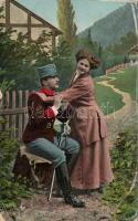 Soldier with lady (Eb)