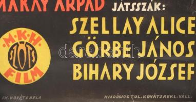 Ének a búzamezőkről, 1947. Moziplakát (filmplakát, rácsplakát). Móra Ferenc regénye. Rendező: Szőts ...