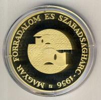 2006. 100.000Ft Au 20,946g "1956-os forradalom.." T:PP Csak 5000db! Díszdobozban, tanúsítvánnyal!