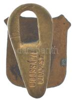 ~1930. "Philips Rádió" részben zománcozott bronz gomblyukjelvény "Dr. Bossányi Budape...