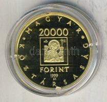 1999. 20.000Ft Au 6,982g "Államalapítás" T:PP Csak 3000db!