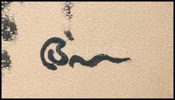 Bardócz Árpád (1882-1938): József Nádor portréja. Tus, szén, papír. Jelzett. "Politikai Magyaro...