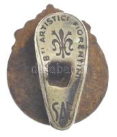 Olaszország ~1930. "FIDAL (Federazione Italiana di Atletica Leggera)" zománcozott bronz go...