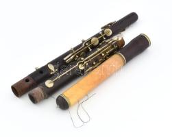 Régi oboa, sérült, h: 72 cm