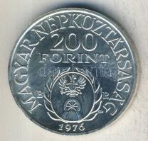 1976. 200Ft Ag "II.Rákóczi Ferenc" T:BU