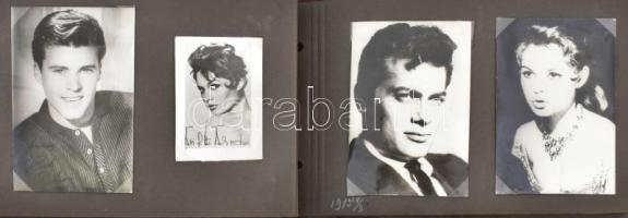 cca 1960-1980 cca 100 darab fénykép + 2 fényképtartó album, vegyes méret és állapot