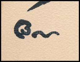 Bardócz Árpád (1882-1938): Ferenc Károly Habsburg főherceg, I. Ferenc József apjának portréja. Tus, ...