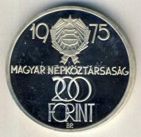 1975. 200Ft Ag "Felszabadulás" T:PP Csak 10.000db!