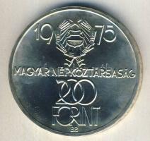 1975. 200Ft Ag "Felszabadulás" T:BU