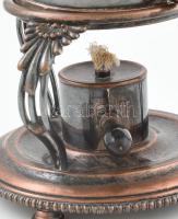 Szamovár. Spirituszos. Régi, jelzés nélkül 34 cm