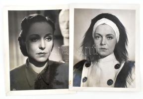 Tasnády Fekete Mária (1911-2001), pecséttel jelzett 2 db fotó, szélén kisebb foltok, 30×24 cm