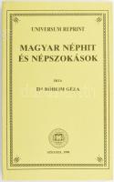 Róheim Géza: Magyar néphit és népszokások. Szeged, 1990, Universum reprint. Kiadói papírkötés, kissé sérült gerinccel és borítóval.