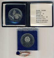 1980. 100Ft "Szovjet-magyar közös űrrepülés" T:PP Eredeti, plombált MNB plasztiktokban! + ...