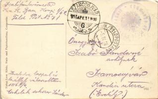 1916 Chernivtsi, Czernowitz, Cernauti, Csernyivci (Bukovina, Bukowina); Schillerplatz / square, mark...