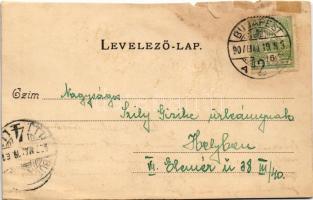 1907 Budapest XII. Svábhegy, gyógyszertár (b)