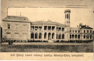 1903 Füzérradvány, Radvány; Gróf Károlyi László kastélya. Lövy Adolf kiadása (fl)