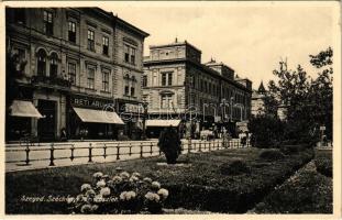 1941 Szeged, Széchenyi tér, Réti áruház, Boros Miksa üzlete (EK)