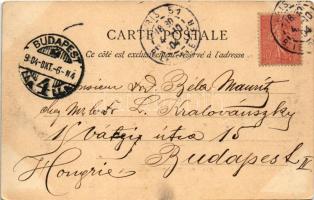 1904 Paris, Pont de Tolbiac / bridge (EK)