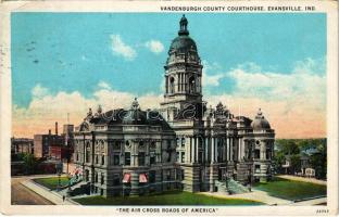 1933 Evansville (Indiana), Vandenburgh County Courthouse (EK)