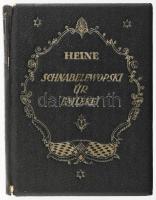 Heine, Heinrich: Schnabelewopski úr emlékei. Biczó András rajzaival. Bp. (1922.) Dante. 79 l. Kiadói aranyozott vászonkötésben, kis sérüléssel