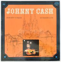 Johny Cash: Prague live Vinyl, LP. 1978 Supraphon VG+