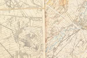 23 db vászon magyar katonai térkép cca 1900-1910. Magyar vidékekkel, környékekkel jó állapotban Erdé...