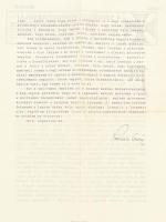 1912 Prohászka Ottokár autográf aláírása levélen