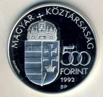 1992. 500Ft Ag "Űrkutatás" T:PP