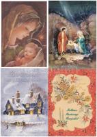 35 db MODERN használatlan karácsonyi üdvözlő képeslap kitűnő állapotban, duplikáltakkal / 35 modern ...