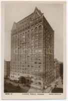 Chicago, Masonic temple (The building featured a central court ringed by nine floors of shops with offices above and meeting rooms for the Masons at the very top)