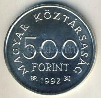 1992. 500Ft Ag "Károly Róbert" T:BU