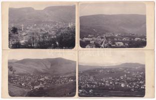 7 db RÉGI hosszú címzéses balkáni fotó képeslap / 7 pre-1900 photo postcards from the Balkan