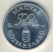1993. 500Ft Ag "Régi dunai hajók I. - Árpád" T:BU