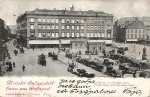 Budapest V. Gizella tér a Pesti Magyar Kereskedelmi Bank épülete (b)