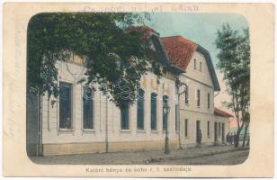 1931 Pusztakalán, Kalán, Calan; Bánya és Kohó rt. szállodája. Thiesz Márton kiadása / mine hotel (EK)