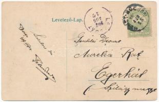 1907 Boksánbánya, Románbogsán, Németbogsán, Deutsch-Bogsan, Bocsa Montana; vasúti sín / railway trac...