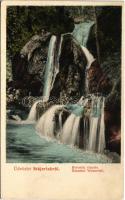 Stájerlak, Steierlak, Stájerlakanina, Steierdorf, Anina; Koronini vízesés. Hollschütz F. kiadása / waterfall (EK)