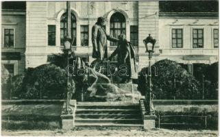 Zilah, Zalau; Wesselényi szobor. Török papírk. Nr. 7. 1925. / statue