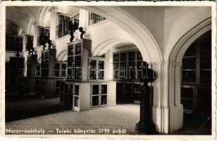 Marosvásárhely, Targu Mures; Teleki könyvtár 1799 évből, belső / library interior (EK)