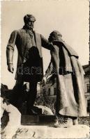 Zilah, Zalau; Wesselényi szobor / statue. Foto Elite Péter photo + 1942 Zilah A Wesselényi Szobor újjáavatása So. Stpl (fl)