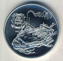 1994. 500Ft Ag "Régi dunai hajók II. - Carolina" T:BU