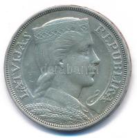 Lettország 1931. 5L Ag T:XF kis ph
Latvia 1931. 5 Lati Ag C:XF small edge error
Krause KM#9