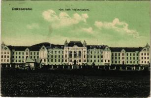 1917 Csíkszereda, Miercurea Ciuc; Római katolikus főgimnázium / Catholic grammar school (Rb)