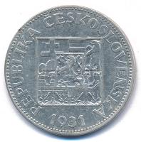 Csehszlovákia 1931. 10K Ag T:XF
Czechoslovakia 1931. 10 Korun Ag C:XF