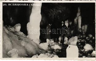 Aranyosfő, Scarisoara; Ghetar / jégbarlang belső / ice cave interior (EK)