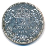 1913KB 2K Ag "Ferenc József" T:XF patina Adamo K6