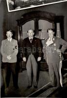 cca 1936 Adolf Hitler Sammelwerk Nr. 15, nemzetiszocialista propaganda cigaretta-gyűjtőképek, 27 db ...