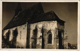 1937 Darlac, Darlos, Durles; Cetatea bisericei / Die Kirchenburg / erődtemplom / fortified church. Foto orig. J. Fischer 1937.