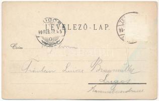 1899 (Vorläufer) Temesvár, Timisoara; Régi péterváradi, erdélyi és bécsi várkapu. Kossak József kiad...