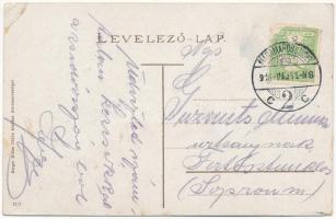 1916 Máramarossziget, Sighetu Marmatiei; Petőfi liget. Berger Miksa kiadása / park (EK)